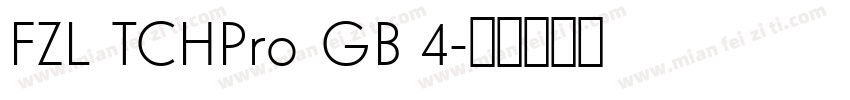 FZL TCHPro GB 4字体转换